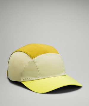 Lululemon Fast and Free Run Hat Elite W Accessories Şapkalar Altın Yeşil Sarı | GJMK-18967