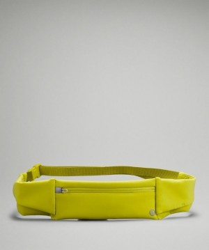 Lululemon Fast and Free Running Belt Accessories Çantası Sarı | YIZT-62498