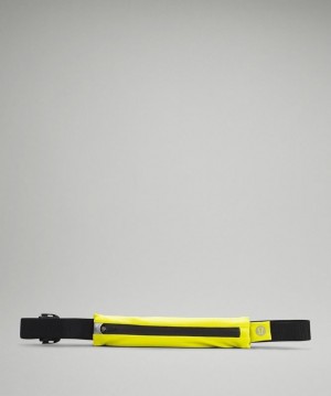 Lululemon Fast and Free Running Belt Mini Accessories Çantası Sarı Siyah | DAIE-69431