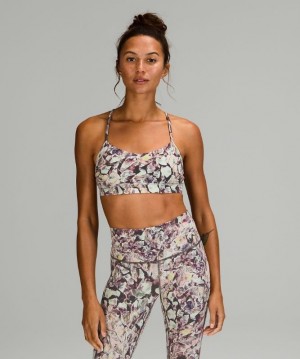 Lululemon Flow Y Nulu Bra Light Support Kadın Spor Sütyeni Renkli | JOAC-03721