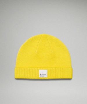 Lululemon Fold Up Knit Beanie Accessories Şapkalar Soleil | FZWQ-63925