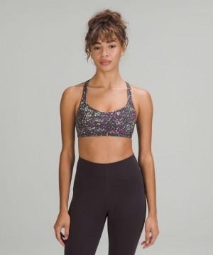 Lululemon Free to Be Bra - Wild Light Support Kadın Spor Sütyeni Renkli | ARUB-18946