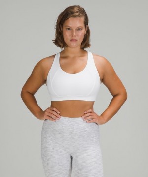 Lululemon Free to Be Elevated Bra Kadın Spor Sütyeni Beyaz | VKCP-79835