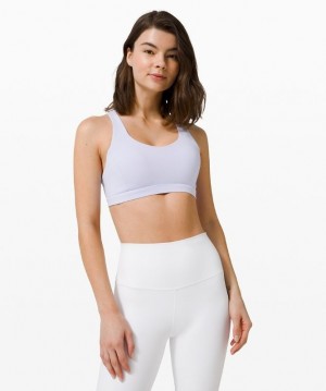 Lululemon Free to Be Serene Bra Light Support, C/D Cup Kadın Spor Sütyeni Mavi | IQRA-79143