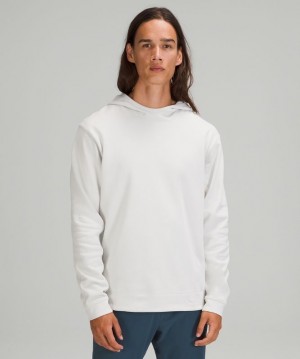 Lululemon French Terry Oversized Hoodie Erkek Kapşonlu Vapor | XNDV-80374