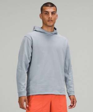 Lululemon French Terry Oversized Hoodie Erkek Kapşonlu Chambray | AUKV-54812