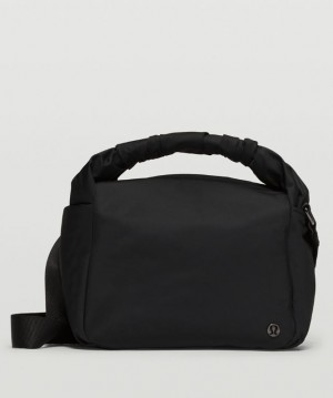 Lululemon Gathered Handle Crossbody Bag 6L Accessories Çantası Siyah | JNQU-24053