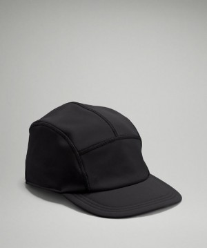 Lululemon Glyde Velvet Fleece Hat Accessories Şapkalar Siyah | WVKE-95163