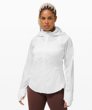 Lululemon Goal Smasher Jacket Kadın Mont Beyaz | SHMO-16425