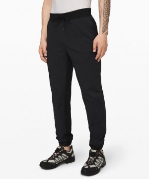 Lululemon Great Wall Pant Erkek Pantolon Siyah | WXHO-24361