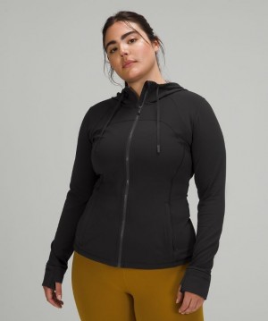 Lululemon Hooded Define Jacket Nulu Kadın Mont Siyah | EROX-24581