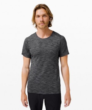 Lululemon In Sequence SS Erkek Üstler Siyah | ICZJ-05749