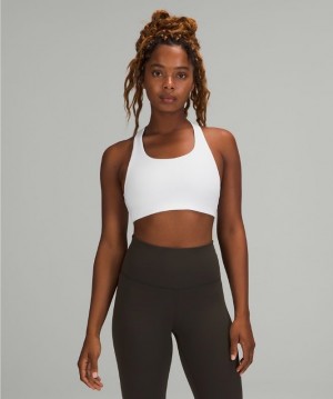 Lululemon Invigorate Bra High Support Kadın Spor Sütyeni Beyaz | QBKD-21675