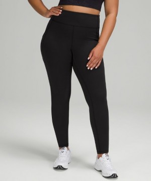 Lululemon Invigorate High-Rise Tight 28 Kadın Tayt Siyah | YNMH-84952