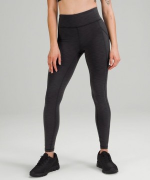 Lululemon Invigorate High-Rise Tight 28 Kadın Tayt Siyah | JDQS-60841