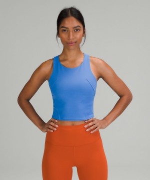 Lululemon Invigorate Training Tank Top Kadın Üstler Mavi | NIUM-81952