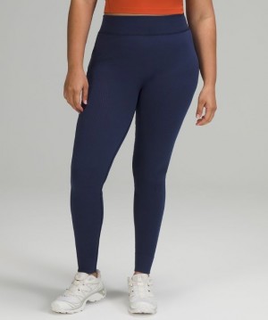 Lululemon Keep the Heat High-Rise Tight 27 Kadın Tayt Night Sea | QJDZ-48905