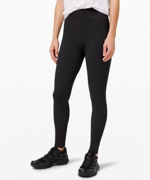 Lululemon Keep the Heat High-Rise Tight 27 Kadın Tayt Siyah | ZJCD-85723