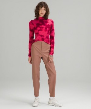 Lululemon LAB Wool-Blend Tie Dye LS Kadın Üstler Pembe | AJZH-48736