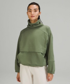 Lululemon LA Packable Pullover-to-Pillow Kadın Tişörtü Yeşil | GWIB-37690