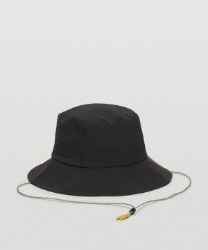 Lululemon Lab Bucket Hat With Strap Accessories Şapkalar Siyah | JOCR-98754