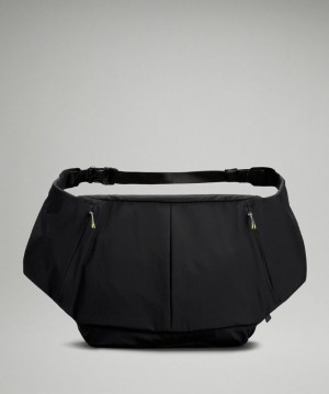 Lululemon Lab Expandable Large Backpack 34L Accessories Çantası Siyah | OXVG-06347