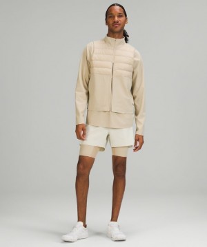 Lululemon Lab Run Vest Erkek Mont Trench | TEWB-37412