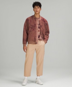 Lululemon Lab Wool-Blend Pant Shorter Length Erkek Pantolon Cafe Au Lait | YUIR-08341
