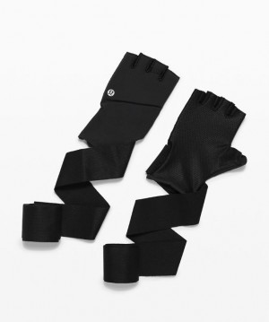 Lululemon License to Train Boxing Wraps Accessories Teçhizat Siyah | QEOK-74532
