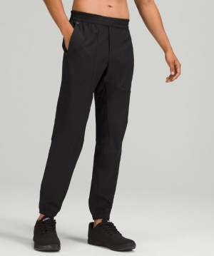 Lululemon License to Train Jogger Erkek Pantolon Siyah | ZYER-74810