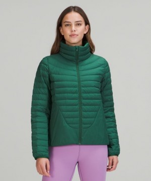 Lululemon Lightweight Relaxed Fit Down Kadın Mont Yeşil | RWLS-17538