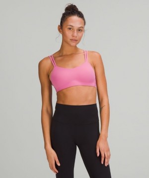 Lululemon Like a Cloud Bra Light Support Kadın Spor Sütyeni Pembe | DECO-92453