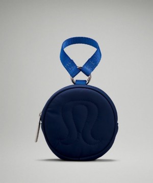 Lululemon Logo Coin Pouch Accessories Çantası Turkuaz Mavi | EQYB-10792