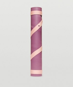 Lululemon Loop It Up Mat Strap Cotton Accessories Teçhizat Pembe Beyaz | OLFG-56714