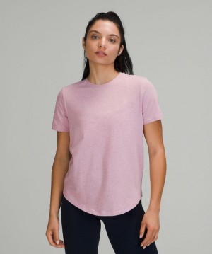 Lululemon Love Crew Kadın Üstler Pembe Gri Kahverengi | VWDL-31286