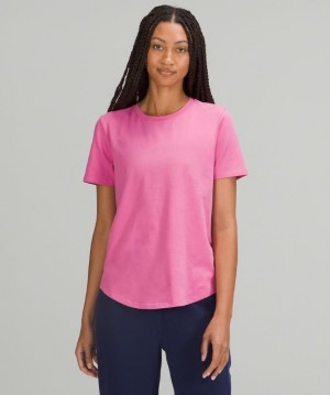 Lululemon Love Crew Kadın Üstler Pembe | YMXJ-21840