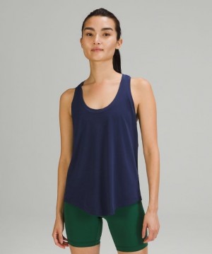 Lululemon Love Tank Kadın Üstler Night Sea | JFAN-19247