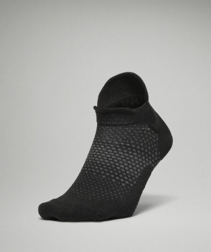 Lululemon MacroPillow Tab Run Sock Accessories Çorap Siyah | DJKN-45987
