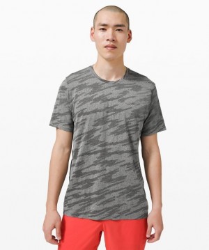 Lululemon Metal Vent Breathe SS Erkek Üstler Siyah | YDKG-06128