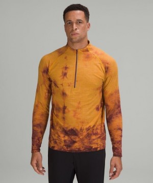 Lululemon Metal Vent Tech 1/2 Zip 2.0 Erkek Üstler Bordo | VQOI-26591