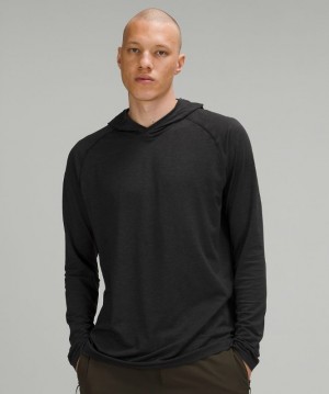 Lululemon Metal Vent Tech Hoodie 2.0 Erkek Üstler Siyah Siyah | DMKG-34926
