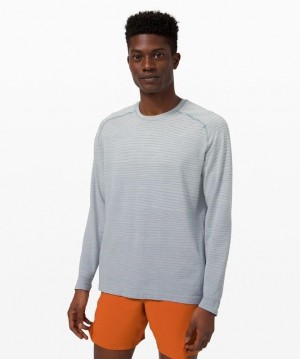 Lululemon Metal Vent Tech Long Sleeve 2.0 Erkek Üstler Beyaz | CHTB-73041