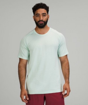 Lululemon Metal Vent Tech SS 2.0 Erkek Üstler Nane Nane | RBKQ-60854