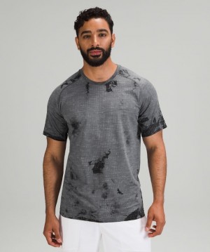 Lululemon Metal Vent Tech Short Sleeve Shirt 2.0 Erkek Üstler Siyah | XMFC-89273