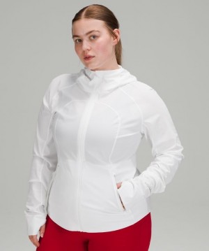 Lululemon Mist Over Windbreaker Kadın Mont Beyaz | QSGJ-64258