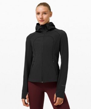 Lululemon Mist Over Windbreaker Kadın Mont Siyah | DAWV-72691