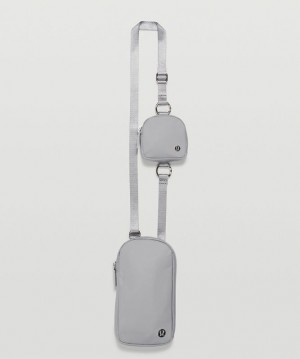 Lululemon Modular Phone Crossbody Bag Accessories Çantası Gri | BNOV-34679