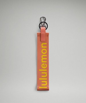 Lululemon Never Lost Keychain Accessories Çantası Pembe | QRXB-57231