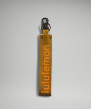 Lululemon Never Lost Keychain Accessories Çantası Altın Kahverengi | DENF-28753