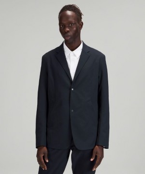 Lululemon New Venture Blazer Erkek Mont Lacivert | SJWR-02473